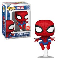 Boneco Funko Pop! Marvel Homem-Aranha Disparando Teia