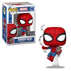 Boneco Funko Pop! Marvel Homem-Aranha e Cachorro Sandwich