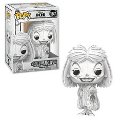 Boneco Funko Pop! Disney Esboços - Cruella De Vil