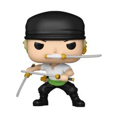 Boneco Funko Pop! One Piece - Zoro com Duas Espadas com Chase