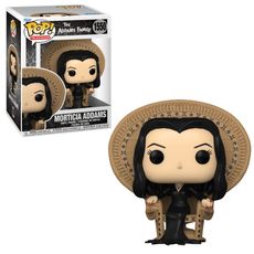 Boneco Funko Pop! Premium A Família Addams - Morticia na Cadeira