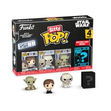 Bitty Pop! Star Wars - O Império Contra-Ataca - Han Solo, Wampa e Dagobah Yoda