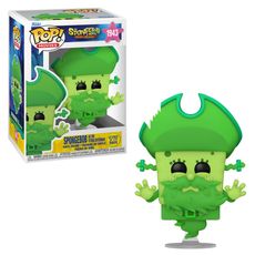 Boneco Funko Pop! Bob Esponja O Filme - Bob Holandês Voador (Glow)