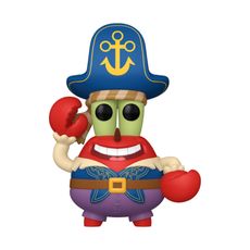 Boneco Funko Pop! Bob Esponja O Filme - Seu Siriguejo Pirata