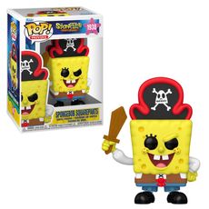 Boneco Funko Pop! Bob Esponja O Filme - Bob Esponja Pirata