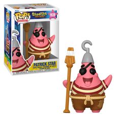 Boneco Funko Pop! Bob Esponja O Filme - Patrick Pirata