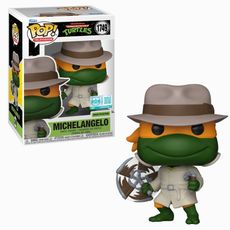 Boneco Funko Pop! Ed Ltd T Ninja - Michelangelo com Casaco