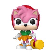 Boneco Funko Pop! Sonic The Hedgehog -  Amy Rose Com Chase