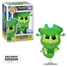 Boneco Funko Pop! Exclusivo Amazon Bob Esponja O Filme - Holandês Voador (Glow)