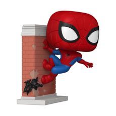 Boneco Funko Pop! Premium Marvel - Homem-Aranha na Parede