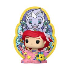 Boneco Funko Pop! Deluxe Disney Princesas - Ariel com Vitral