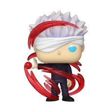Boneco Funko Pop! Exclusivo Jujutsu Kaisen 0 - Gojo (Técnica Vermelha)