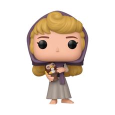 Boneco Funko Pop! Disney - A Bela Adormecida 65 anos - Aurora com Coruja