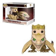 Boneco Funko Pop! Rides Deluxe A Casa do Dragão - Rhaenyra com Syrax