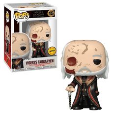 Boneco Funko Pop! A Casa do Dragão - Viserys Targaryen Exclusivo Chase