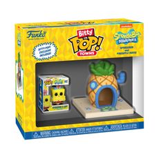 Bitty Pop! Town Bob Esponja - Bob Esponja e Gary na Casa de Abacaxi
