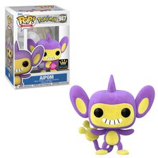 Boneco Funko Pop! Pokémon - Aipom (Flocked)