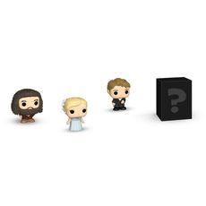 Bitty Pop! Harry Potter e o Cálice de Fogo - Hagrid, Fleur Delacour e Cedrico Diggory