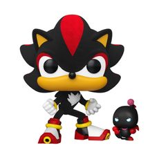 Boneco Funko Pop! Excl Sonic Shadow Com Dark Chao (Flocked)