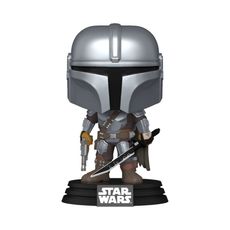 Boneco Funko Pop! Star Wars - Mandaloriano com Darksaber