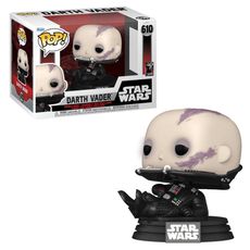 Boneco Funko Pop! Star Wars - O Retorno de Jedi 40 anos - Darth Vader Sem Máscara