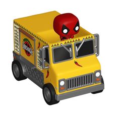 Bitty Pop! Town Marvel - Deadpool e Caminhão Chimichanga