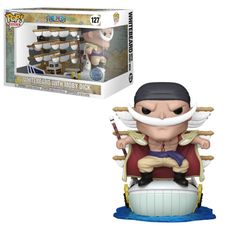 Boneco Funko Pop! Rides One Piece - Barba Branca no Moby Dick