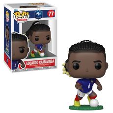 Boneco Funko Pop! Futebol França - Eduardo Camavinga