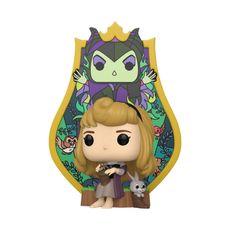 Boneco Funko Pop! Deluxe Disney Princesas Aurora com Vitral