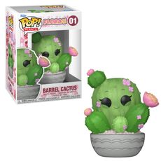 Boneco Funko Pop! Plantas - Cacto Barril
