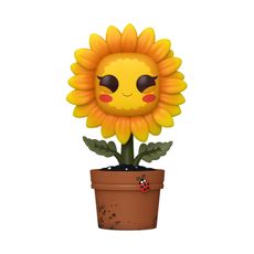 Boneco Funko Pop! Plantas - Girassol