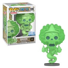 Boneco Funko Pop! Exclusivo One Piece - Brook Fantasma com Chase