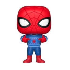 Boneco Funko Pop! Marvel - Homem-Aranha com Sweater Natalino