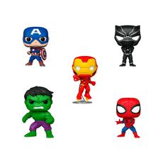 Kit 5 Bonecos Funko Pop! Marvel Vingadores