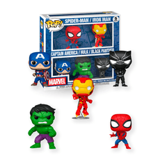Kit 5 Bonecos Funko Pop! Marvel Vingadores