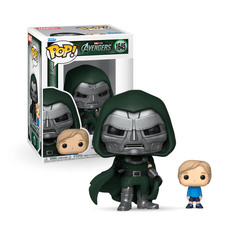 Boneco Funko Pop! Marvel Vingadores Dr Destino com Franklin
