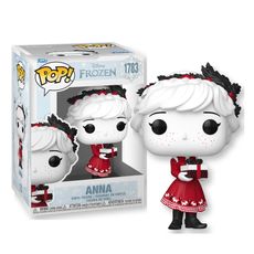 Boneco Funko Pop! Disney Frozen De Natal - Anna