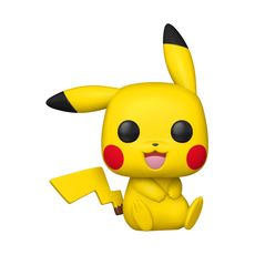 Boneco Funko Pop! Jumbo: Pokemon- Pikachu (Sentado)