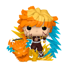 Boneco Funko Pop! Premium Demon Slayer: Castelo Infinito - Zenitsu Com Chase