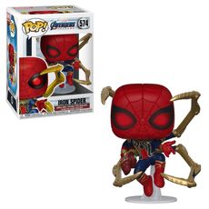 Boneco Funko POP! Marvel Vingadores - Homem-Aranha de Ferro