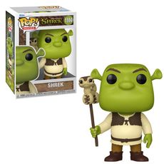 Boneco Funko Pop! DreamWorks Shrek 30 Anos - Shrek com Balão