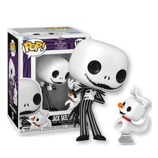 Boneco Funko Pop Disney O Estranho Mundo De Jack Jack E Zero