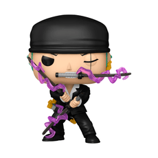 Boneco Funko Pop! Exclusivo One Piece Dress Rosa Zoro (Glow)