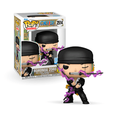 Boneco Funko Pop! Exclusivo One Piece Dress Rosa Zoro (Glow)